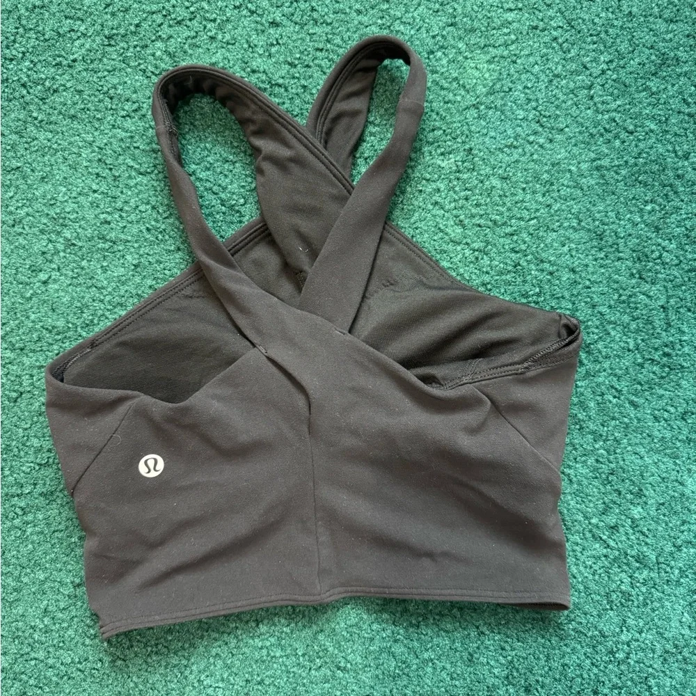 Lululemon Nulu Wrap Front LongLine Bra - Picture 6 of 7